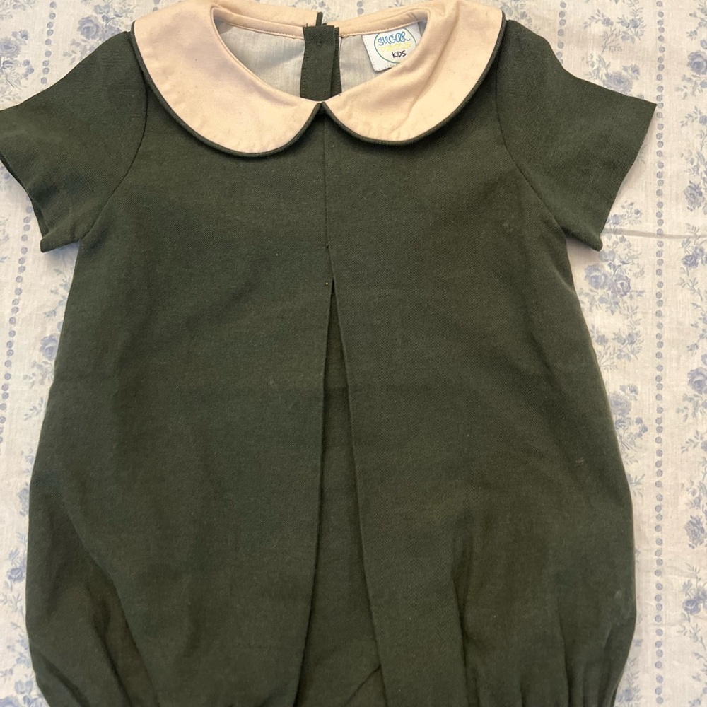 Classic Green Kids One Piece
